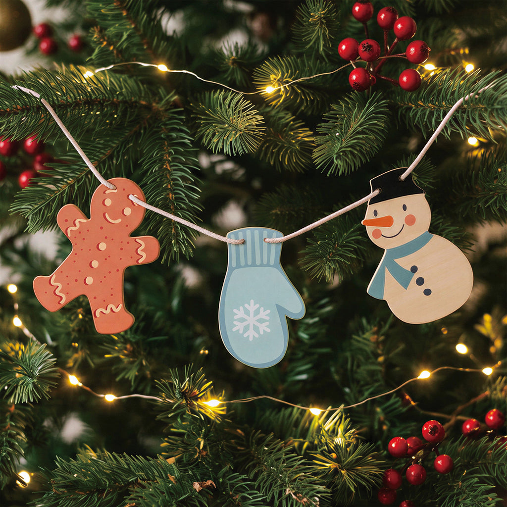 Winter Holiday Garland
