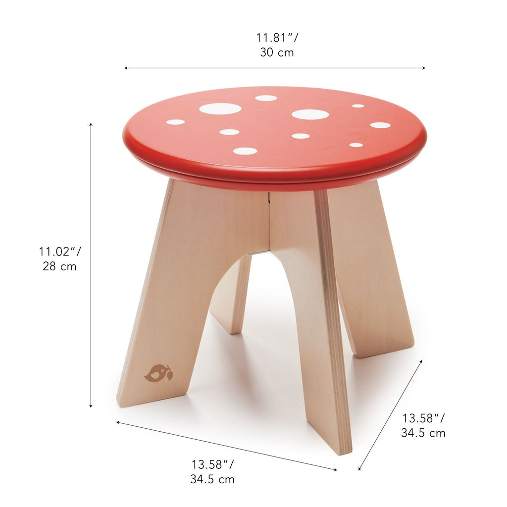 Woodland Toadstool Stool